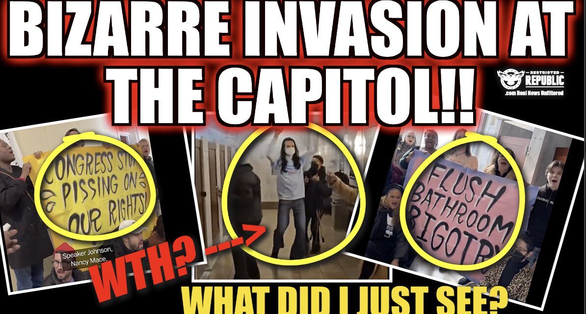 WTH? Bizarre Invasion At The Capitol & CNN Puts Fina Nail In Coffin!